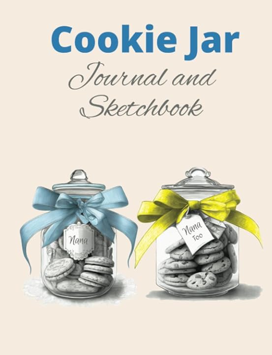 Cookie Jar Journal and Sketchbook cover